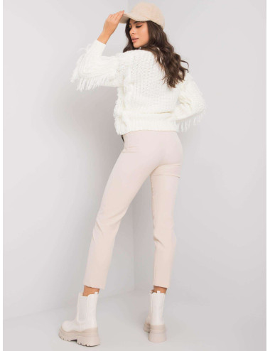 Beige Beaverton Fabric Pants 