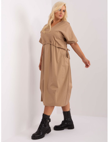 Dress CHA-SK-9014.05P CAMEL 