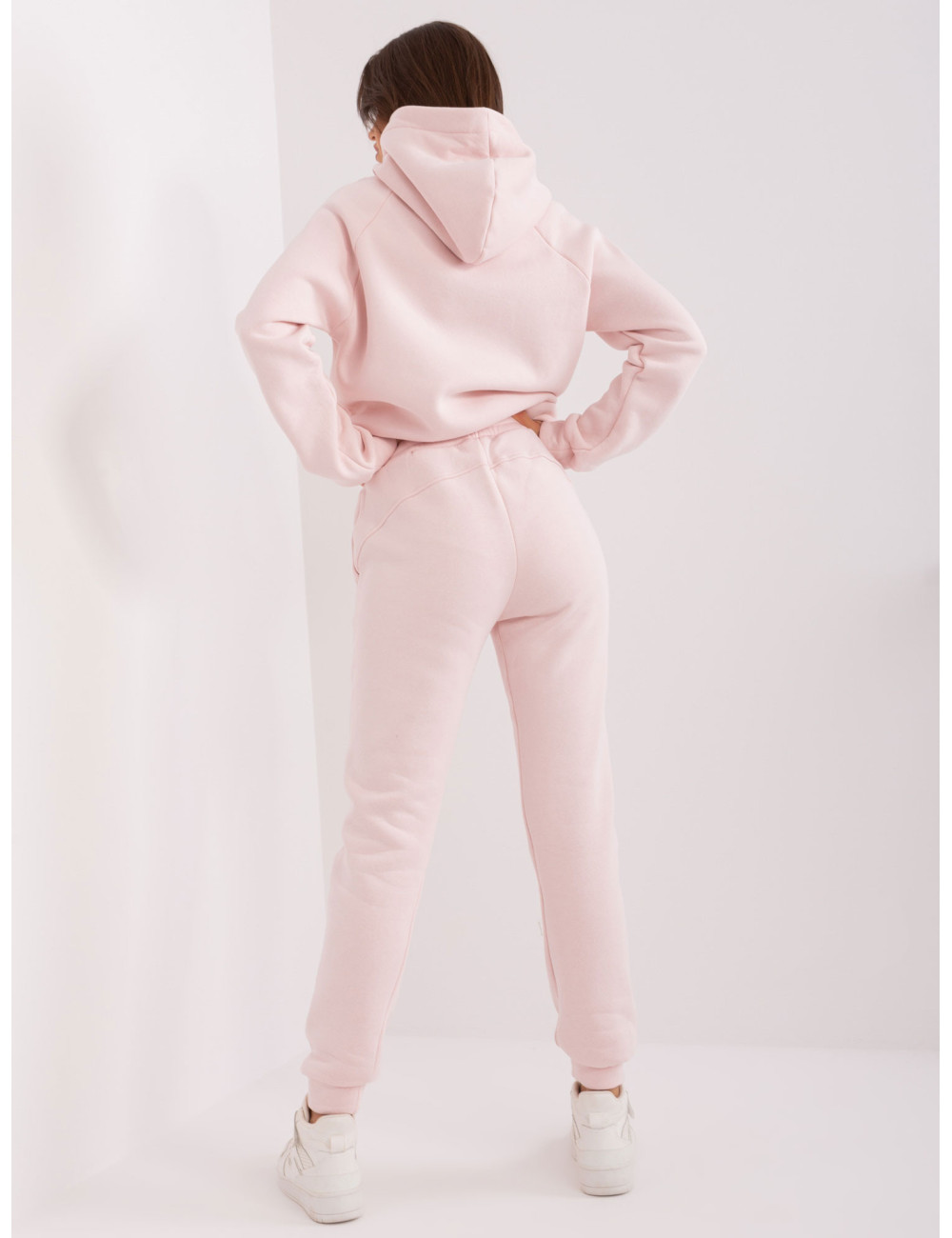 Light pink basic set with hoodie 