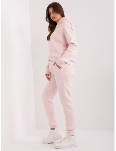 Light pink basic set with hoodie 