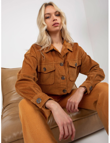 Light brown corduroy top shirt Amala STITCH & SOUL 