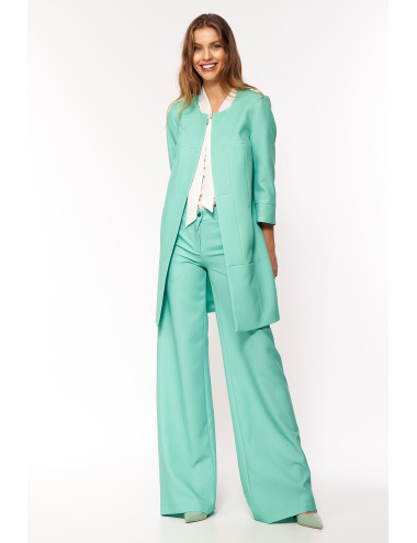 Pantalon palazzo egg marine 