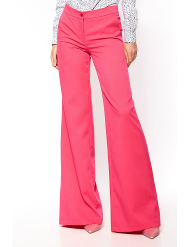 Pantalon palazzo rose 