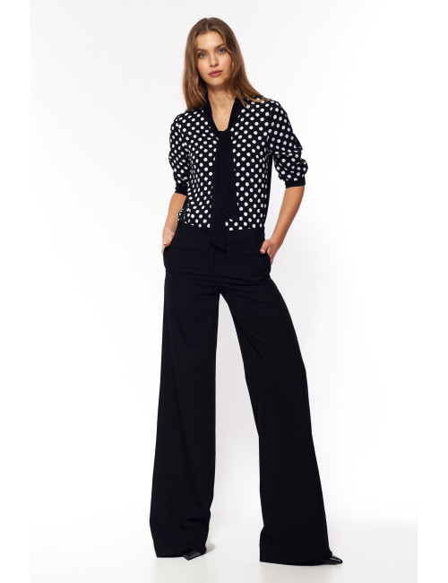 Pantalon palazzo noir 