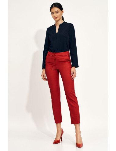 Pantalon chino rouge 