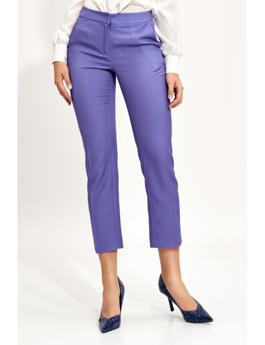 Pantalon chino violet 